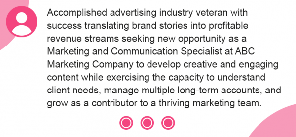 6 resumeobjective examples5 600x277